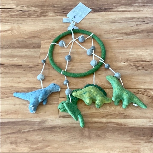 Pottery Barn Kids Felt Dinosaur Mobil - Picture 6 of 15